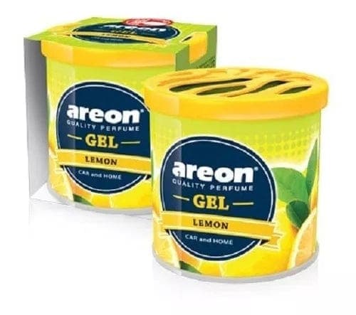 Tienda encarGO! Hogar, Vehículos Limón AREON®️ Gel Can 80gr Fragancias Clásicas (Pack x 2 unidades)