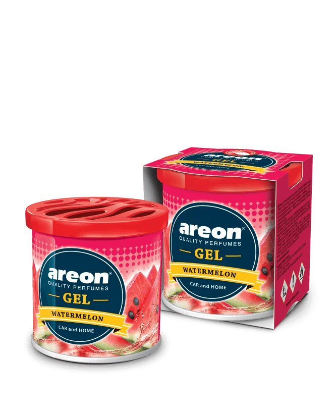 Tienda encarGO! Hogar, Vehículos Sandía AREON®️ Gel Can 80gr Fragancias Clásicas (Pack x 2 unidades)