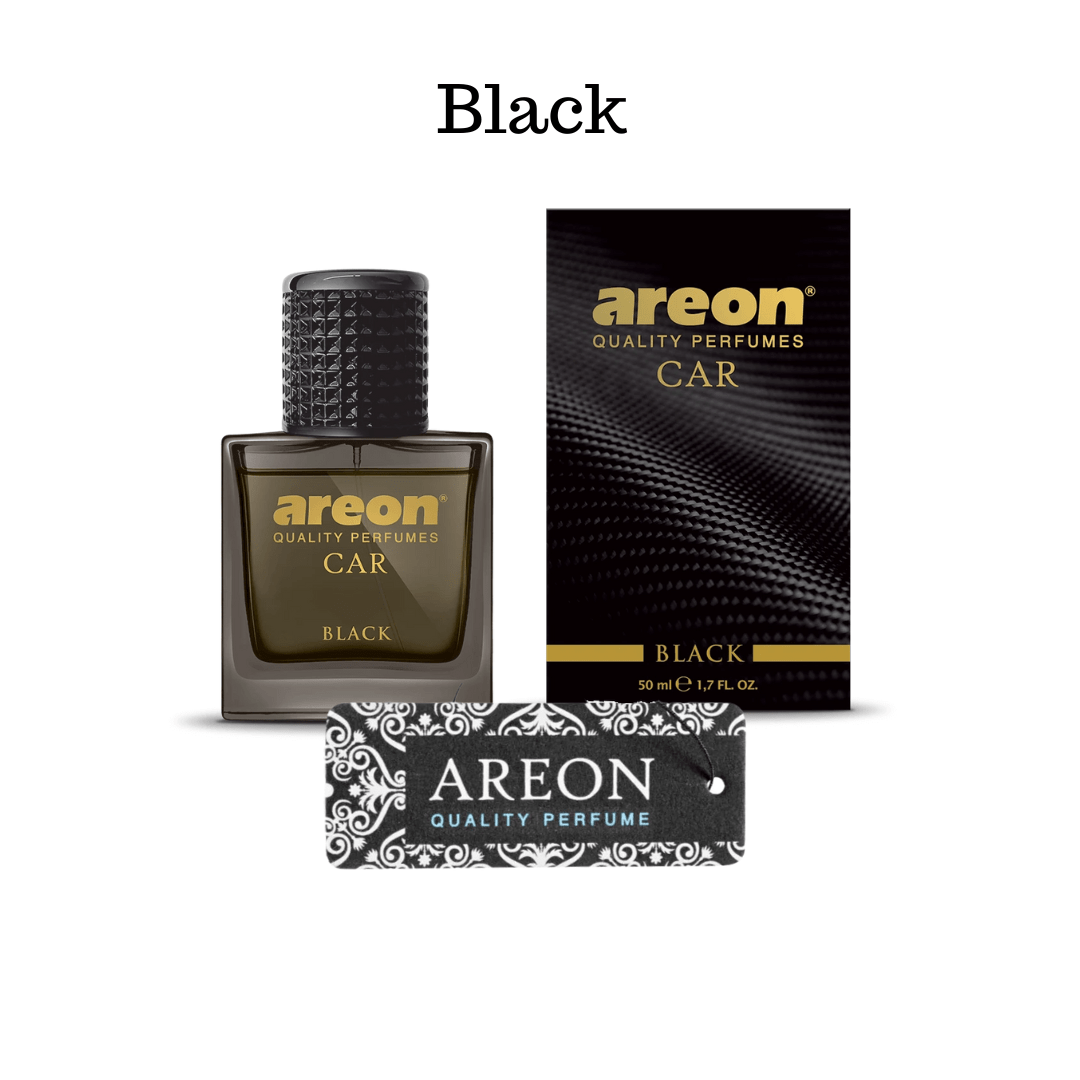 Tienda encarGO! Vehículos Black Perfume Premium Para Carro AREON®️ Envase de Lujo